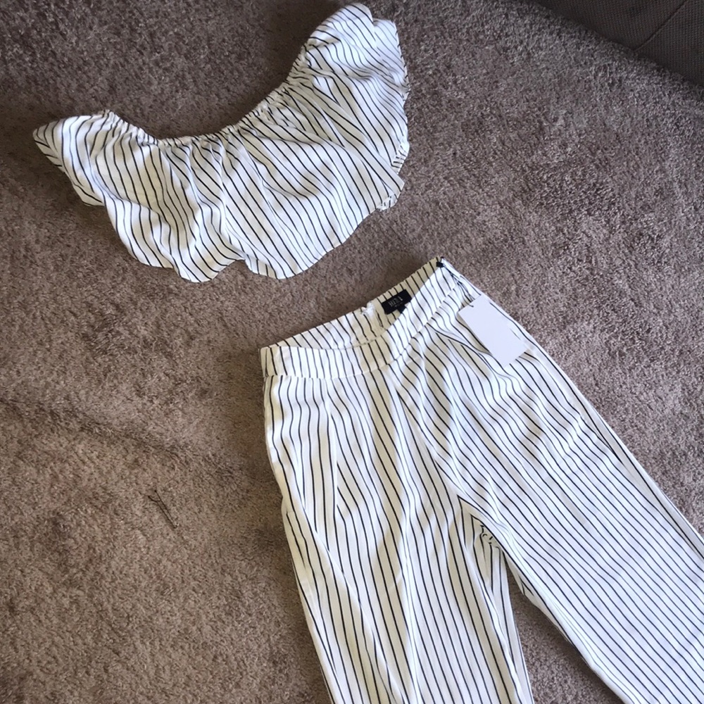 HERA Two Prince pinstripe set